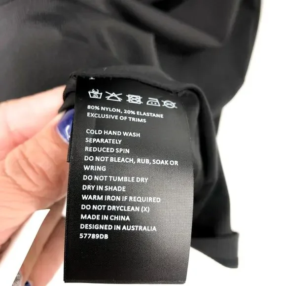 BARDOT Women's Londyn Cut Out Mini Dress XS Black Bodycon Stretch NWT - Picture 14 of 14